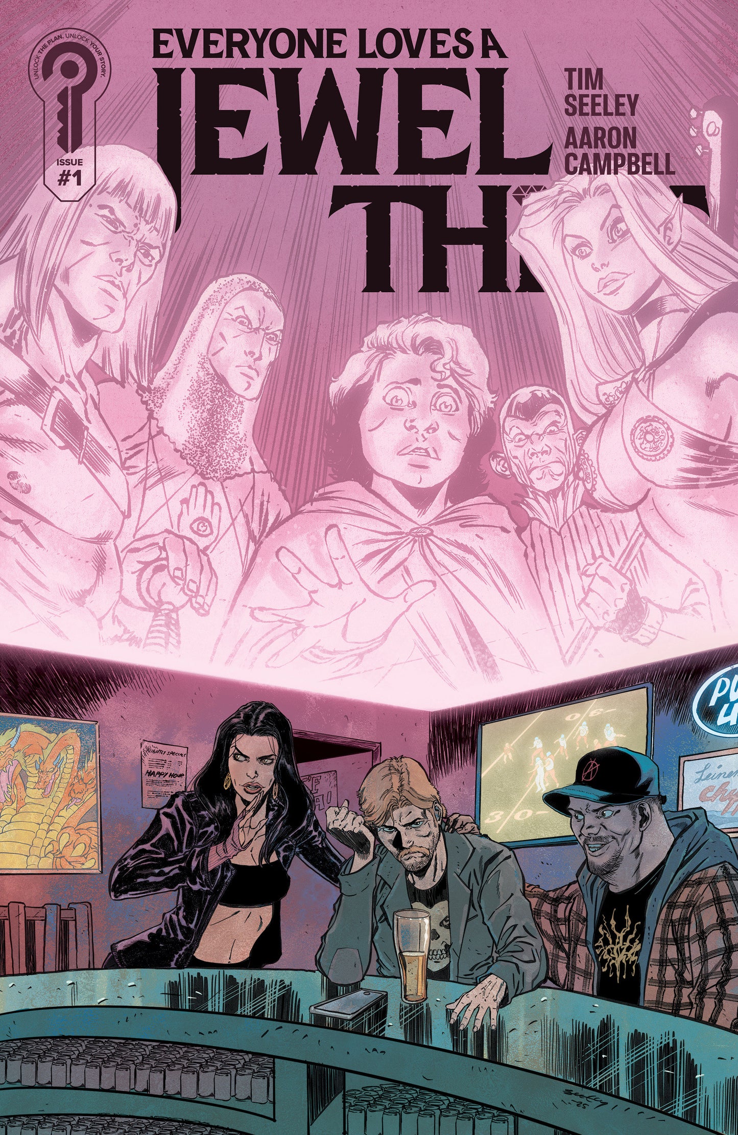 EVERYONE LOVES A JEWEL THIEF #1 COVER B TIM SEELEY (Backorder, Allow 4-5 Weeks)