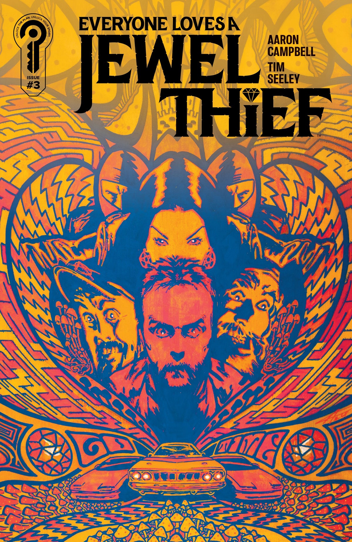 EVERYONE LOVES A JEWEL THIEF #3 COVER A AARON CAMPBELL (Backorder, Allow 4-5 Weeks)