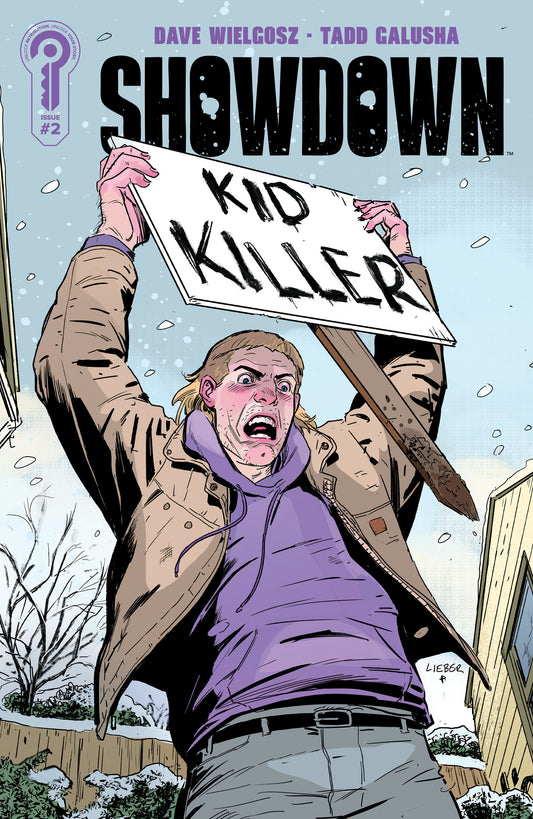 SHOWDOWN #2 COVER A STEVE LIEBER (Backorder, Allow 4-5 Weeks)