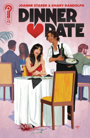DINNER DATE #2 COVER B DAVID TALASKI