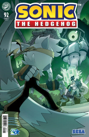 SONIC THE HEDGEHOG #92 COVER A