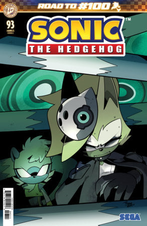 SONIC THE HEDGEHOG #93 COVER A