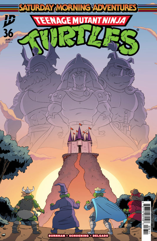 TMNT SATURDAY MORNING ADV #36 COVER A (SCHOENING) (Backorder, Allow 4-5 Weeks)