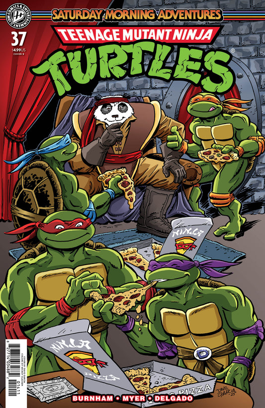 TMNT SATURDAY MORNING ADV #37 VAR B (DAVE GARCIA) (Backorder, Allow 4-5 Weeks)