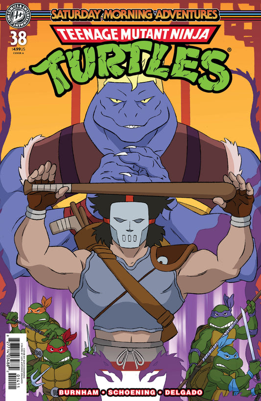 TMNT SATURDAY MORNING ADV #38 COVER A (SCHOENING) (Backorder, Allow 4-5 Weeks)