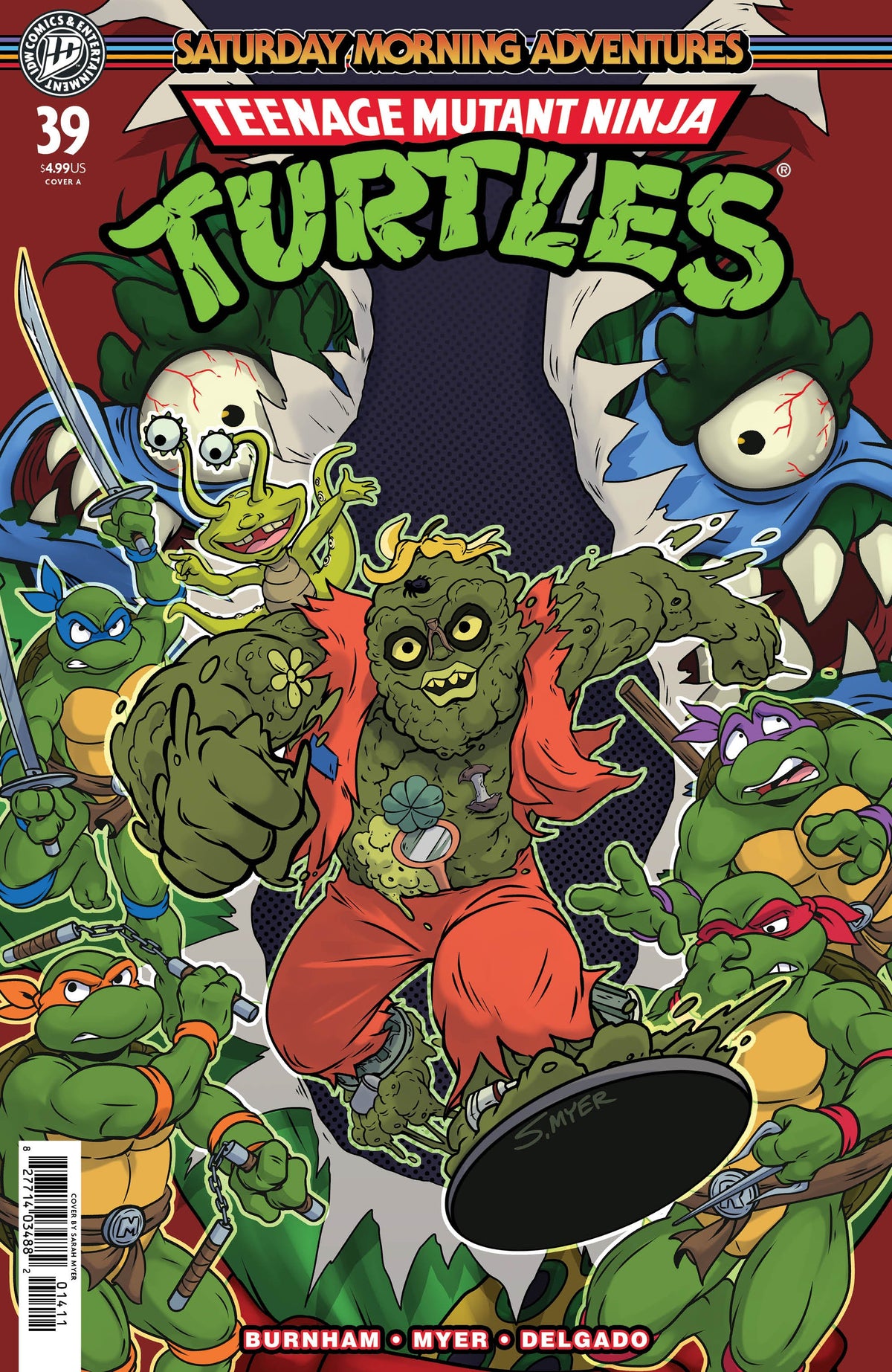 TMNT SATURDAY MORNING ADV #39 COVER A (MYER) (Backorder, Allow 4-5 Weeks)