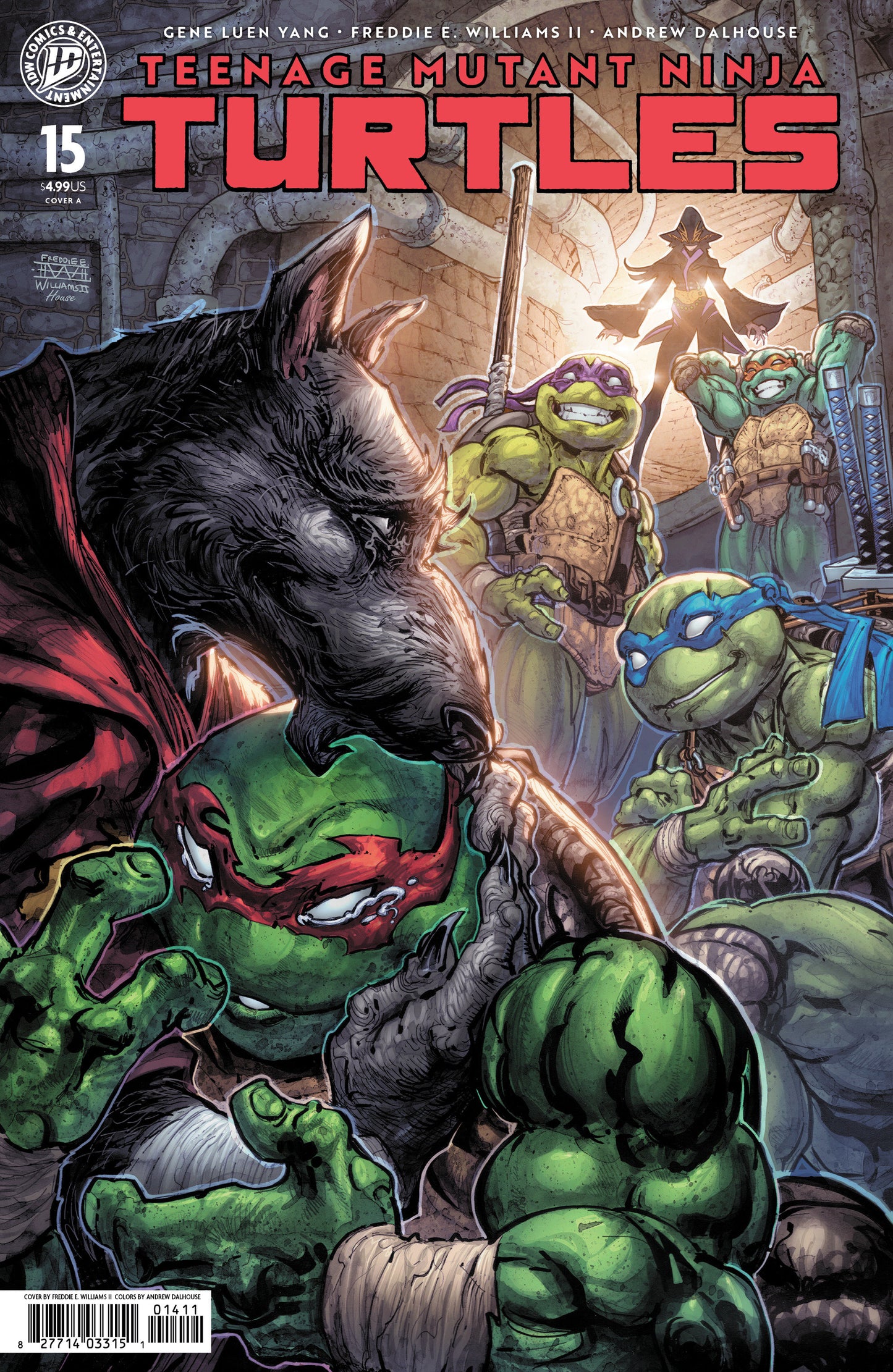 TEENAGE MUTANT NINJA TURTLES 2024 #15 COVER A (WILLIAMS II) (Backorder, Allow 4-5 Weeks)