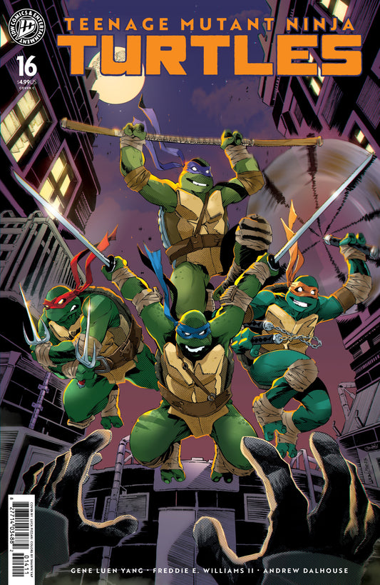 TEENAGE MUTANT NINJA TURTLES 2024 #16 VAR C (PIZZARI) (Backorder, Allow 4-5 Weeks)