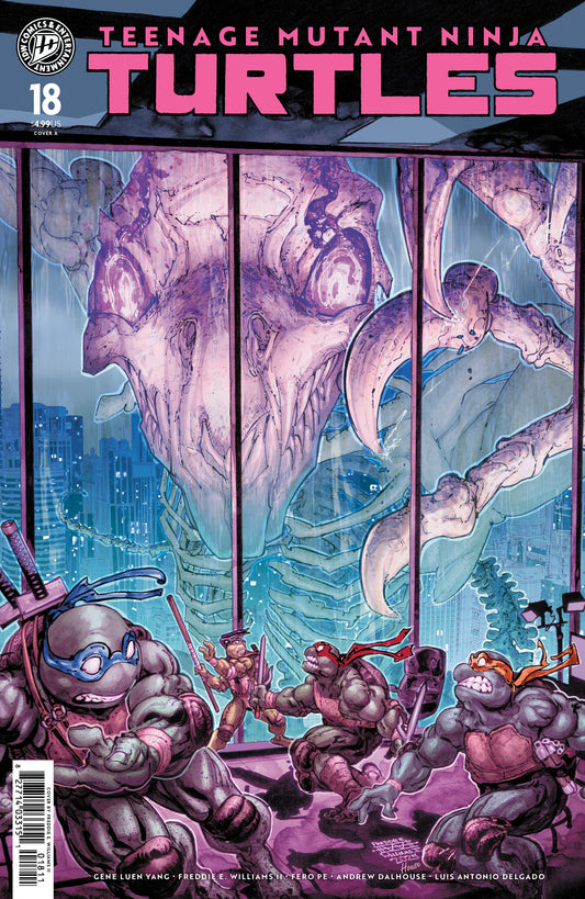 TEENAGE MUTANT NINJA TURTLES 2024 #18 COVER A (WILLIAMS II) (13 May Release)