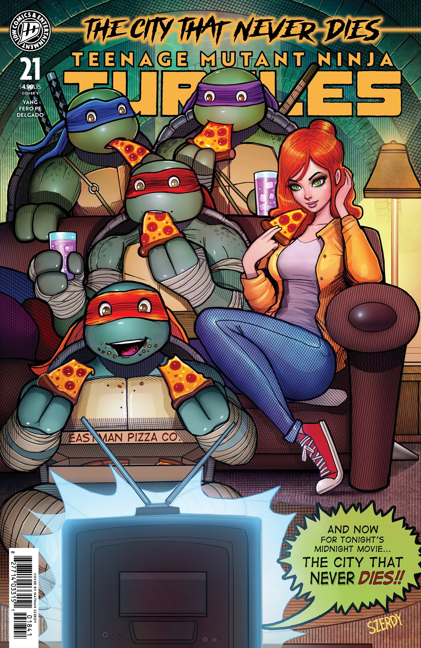 TEENAGE MUTANT NINJA TURTLES 2024 #21 VAR E (SZERDY) (19 Aug Release)