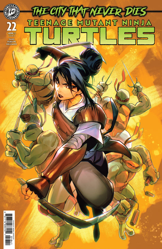 TEENAGE MUTANT NINJA TURTLES #22 VAR E