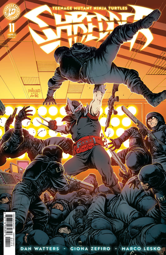 TEENAGE MUTANT NINJA TURTLES SHREDDER #11 COVER A (SANTOLOUCO) (19 Aug Release)