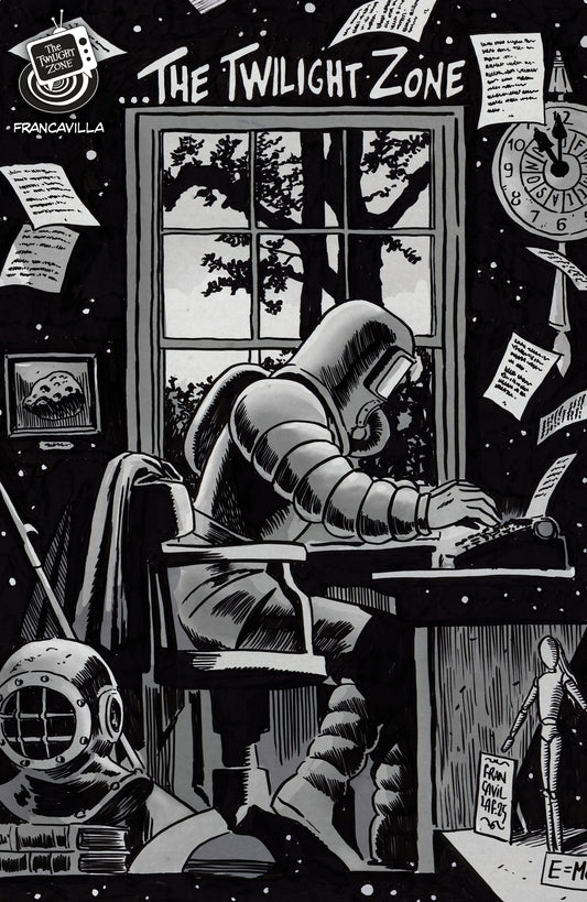 THE TWILIGHT ZONE #5 VAR B (FRANCAVILLA CONNECTING COVER) (Backorder, Allow 4-5 Weeks)
