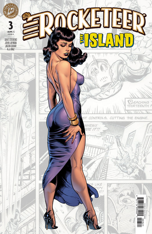 THE ROCKETEER: THE ISLAND #3 VAR B (STEVENS) (Backorder, Allow 4-5 Weeks)