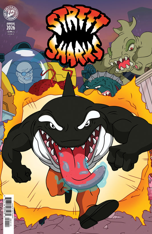 STREET SHARKS: ANNUAL 2026 COVER A (MURPHY) (Backorder, Allow 4-5 Weeks)