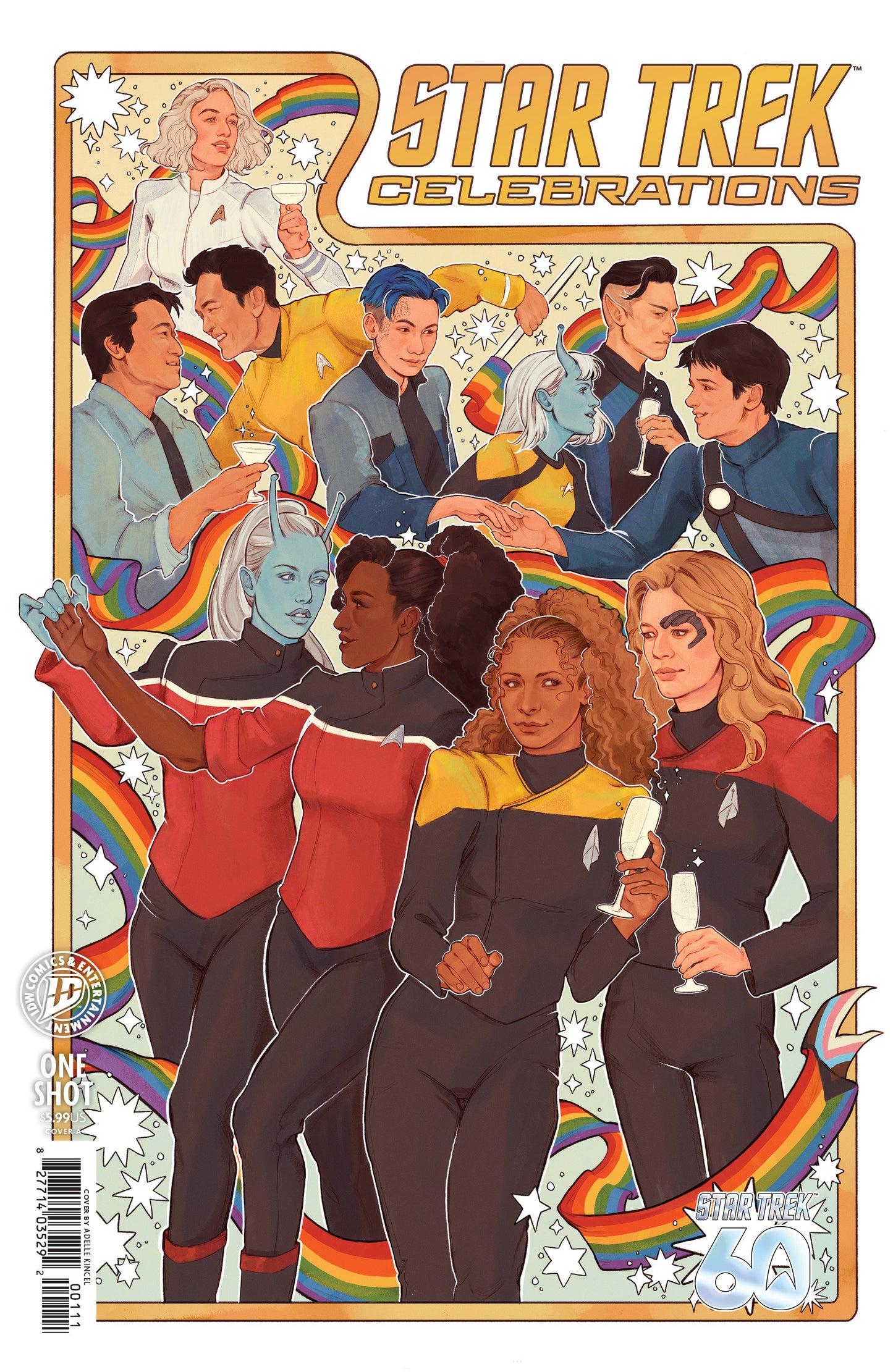 STAR TREK: CELEBRATIONS 2026 COVER A (KINCEL) (Backorder, Allow 4-5 Weeks)