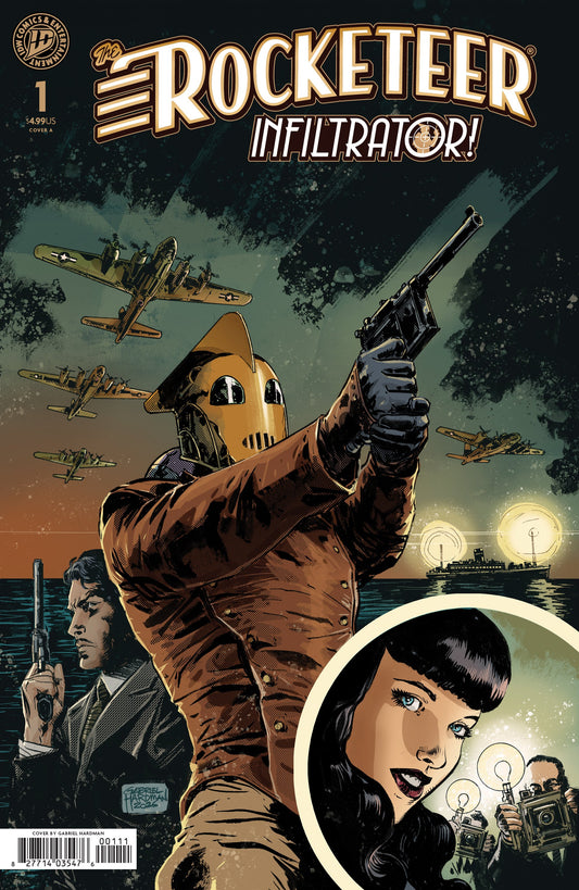 THE ROCKETEER: INFILTRATOR! #1 COVER A (HARDMAN) (Backorder, Allow 4-5 Weeks)