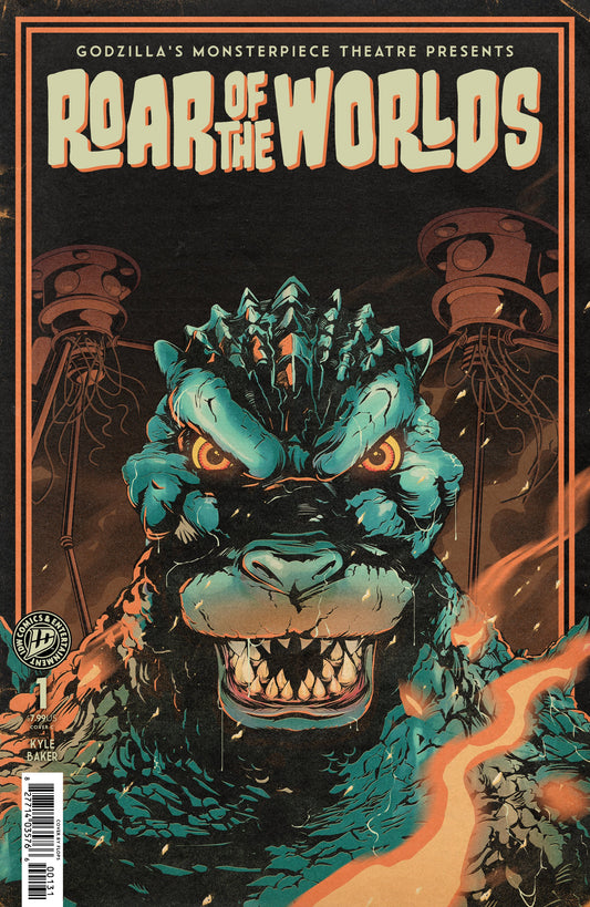 GODZILLA'S MONSTERPIECE THEATRE PRESENTS: ROAR OF THE WORLDS VAR C (FLOPS!) (12 Aug Release)