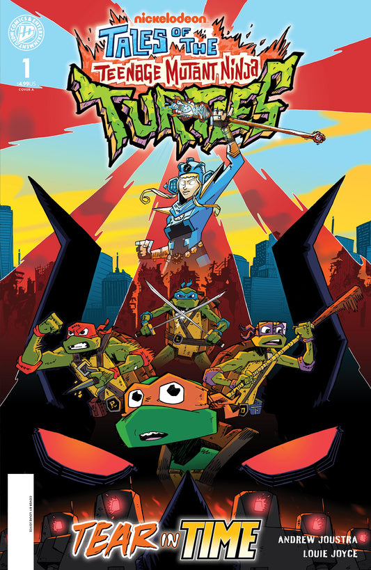 TALES OF THE TEENAGE MUTANT NINJA TURTLES: TEAR IN TIME #1 COVER A