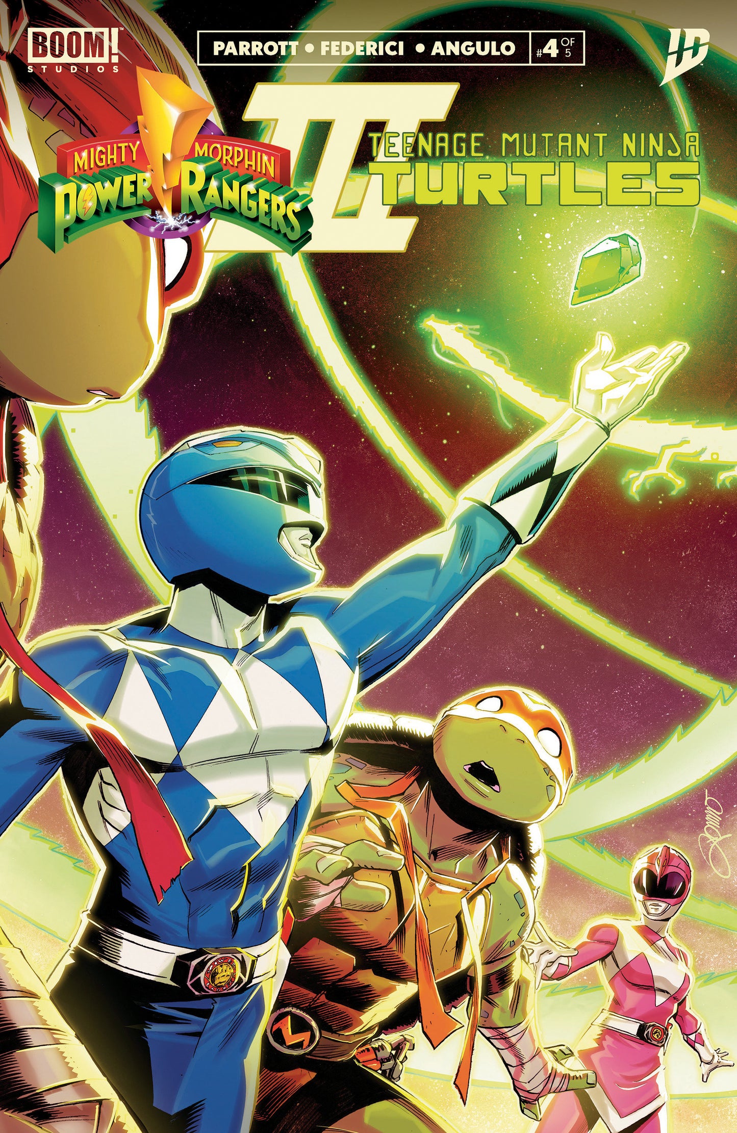 MMPR TMNT III #4 A MAIN (DRESSED, ZONNO) (Backorder, Allow 4-5 Weeks)