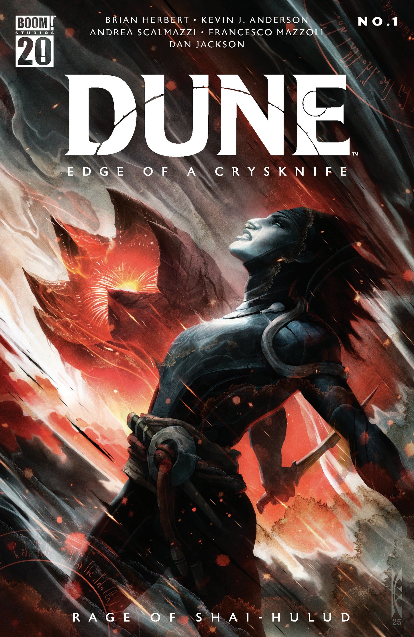 DUNE EDGE OF A CRYSKNIFE THE RAGE OF SHAI-HULUD #1 CVR A (Backorder, Allow 4-5 Weeks)
