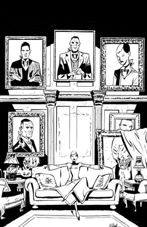 FALL OF THE HOUSE OF SLAUGHTER #1  D 1:10 INCV (Full Art, Charretier)