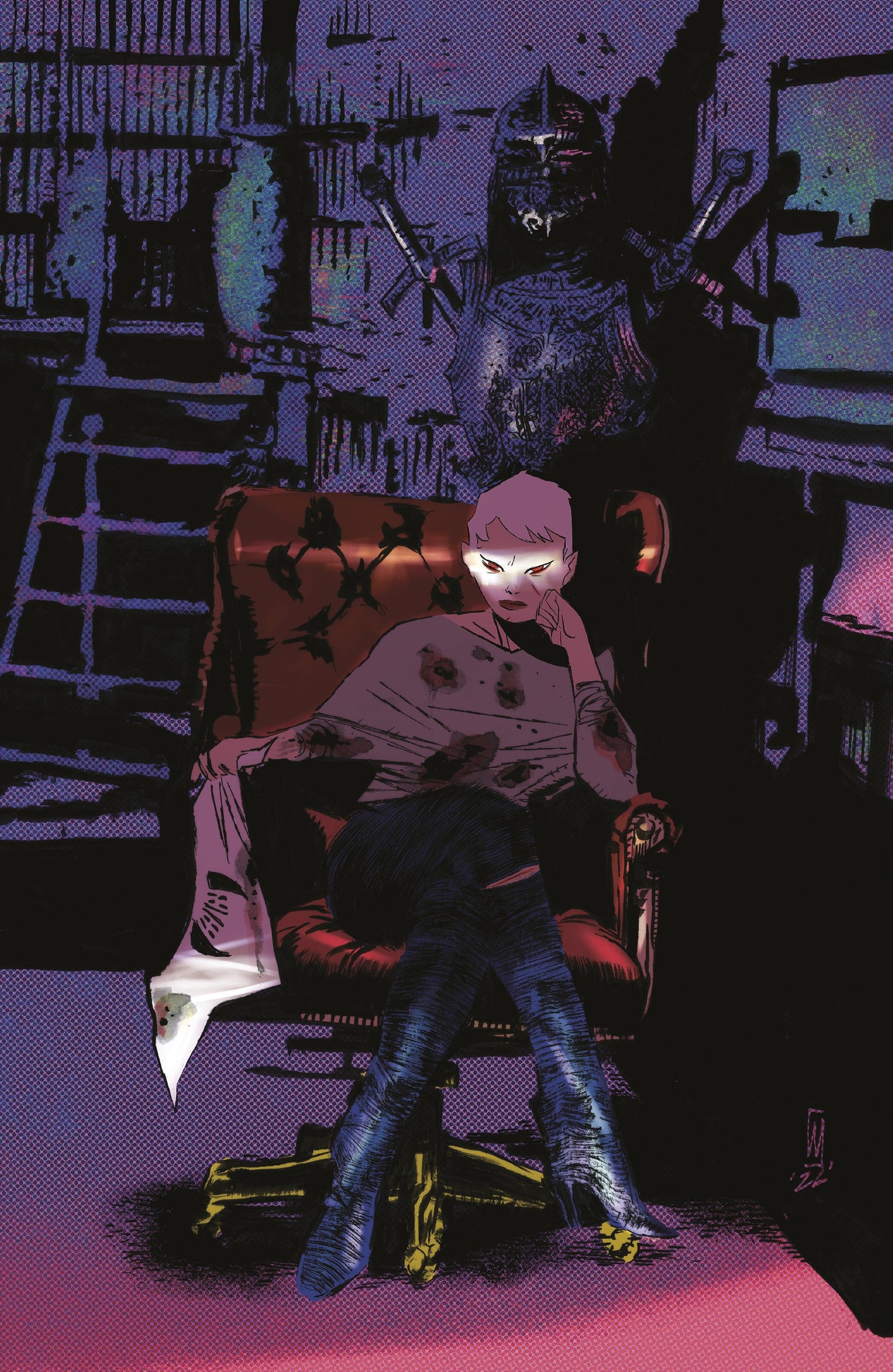 FALL OF THE HOUSE OF SLAUGHTER #4 B MAIN (FULL ART, DELL'EDERA) (26 Aug Release)