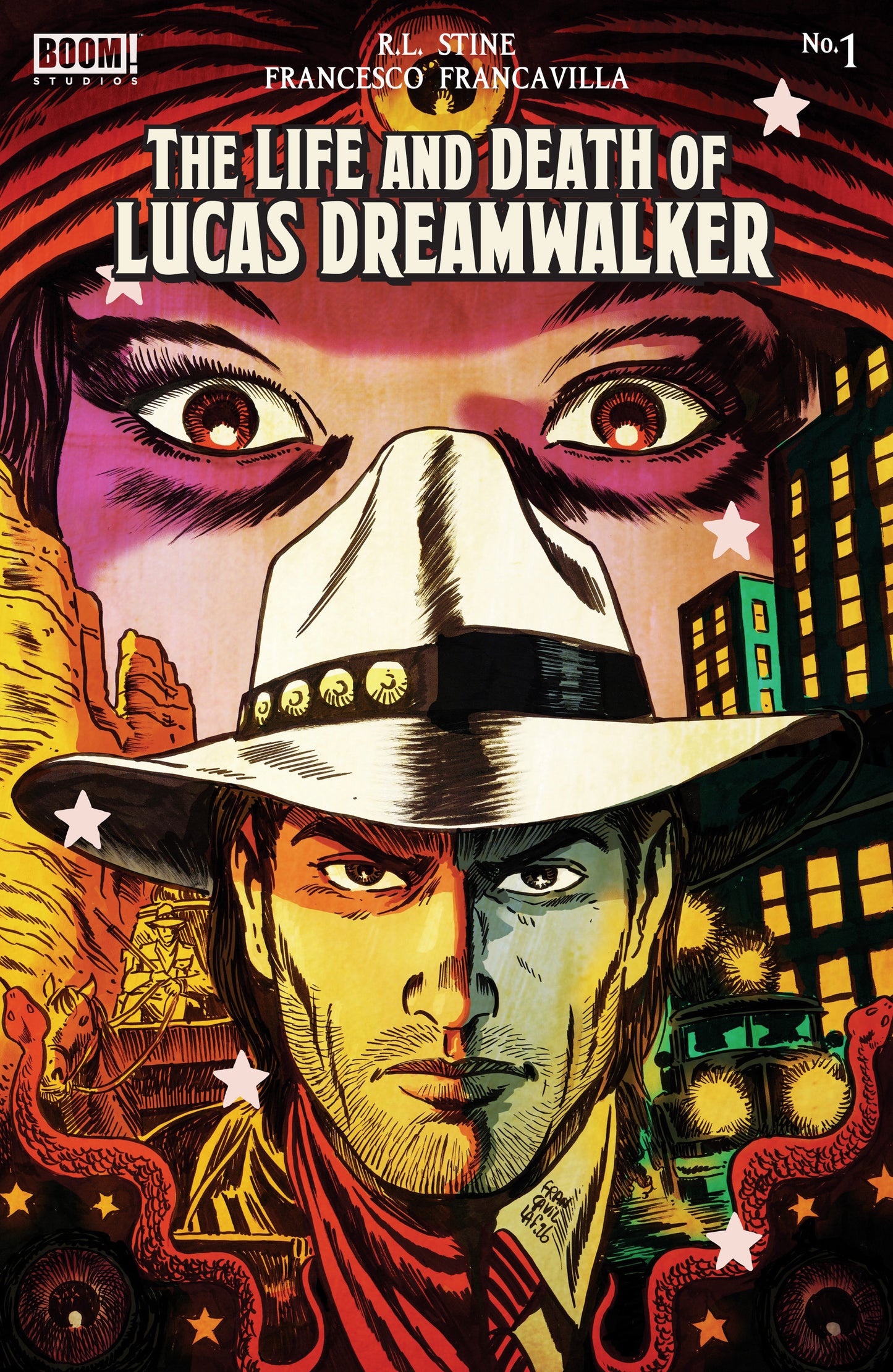 THE LIFE AND DEATH OF LUCAS DREAMWALKER #1 A MAIN (DRESSED, FRANCAVILLA) (Backorder, Allow 4-5 Weeks)