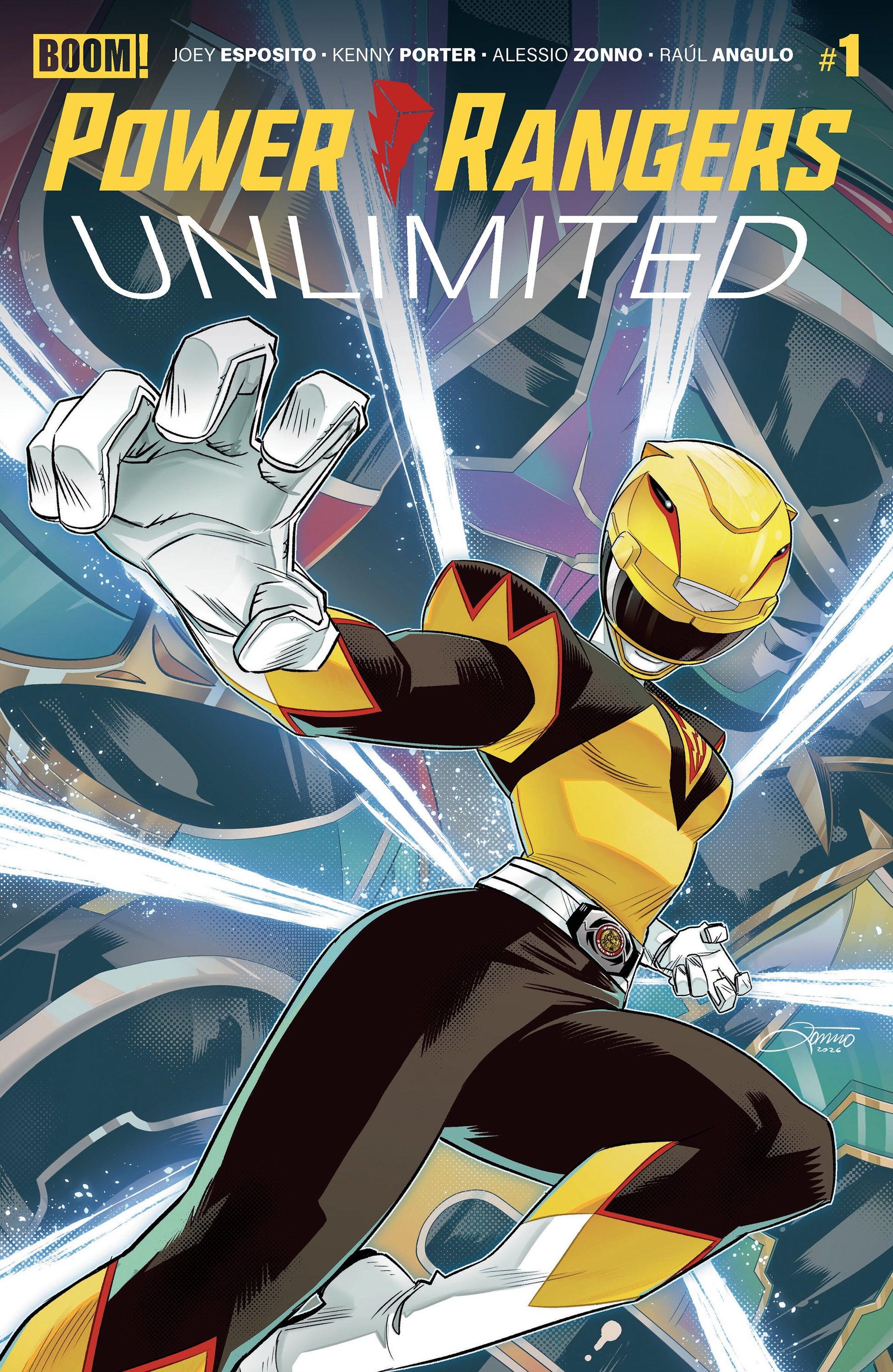 POWER RANGERS UNLIMITED #1 ZB 2ND PTG (DRESSED, ZONNO) | BOOM ENTERTAINMENT | Comicbookeroo