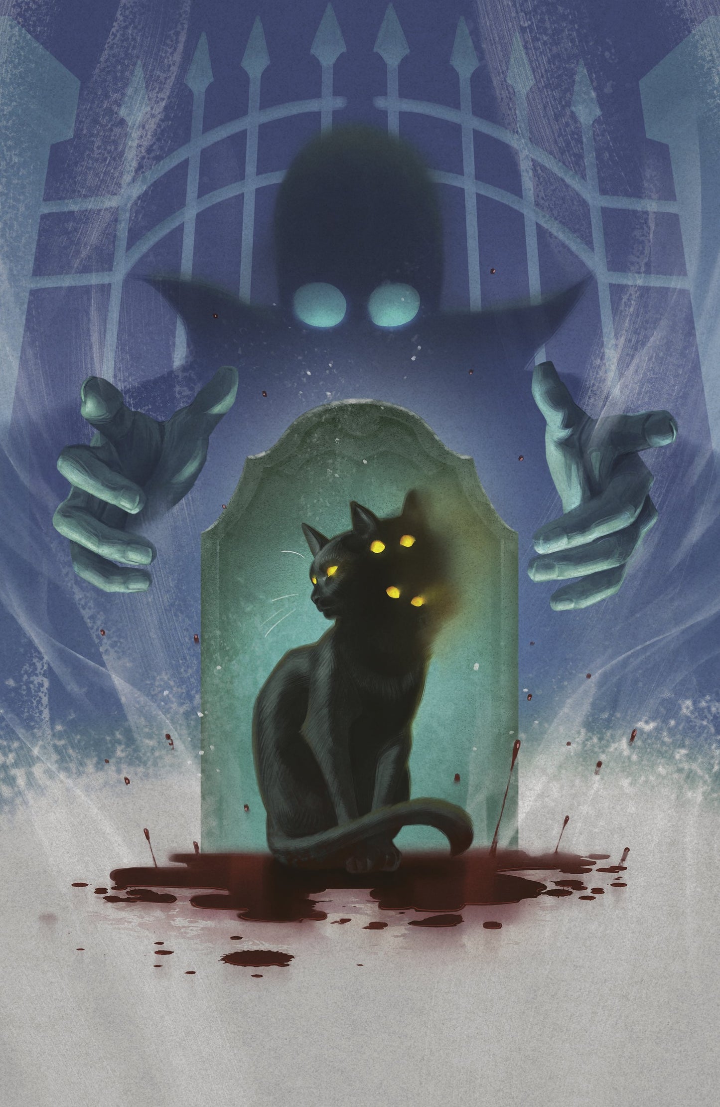 STUFF OF NIGHTMARES: THE CAT IN THE COFFIN #1 B VAR (DRESSED, MURAKAMI) (26 Aug Release)