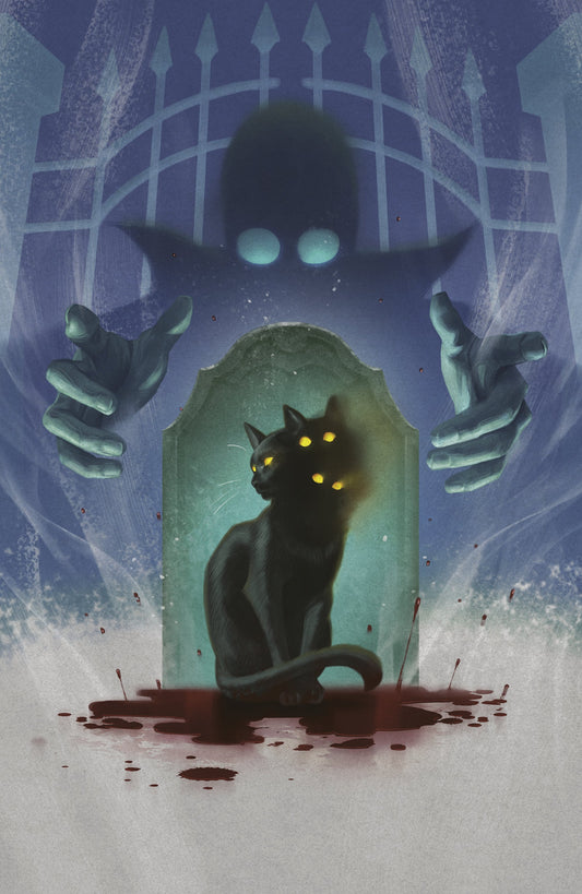 STUFF OF NIGHTMARES: THE CAT IN THE COFFIN #1 B VAR (DRESSED, MURAKAMI) (26 Aug Release)
