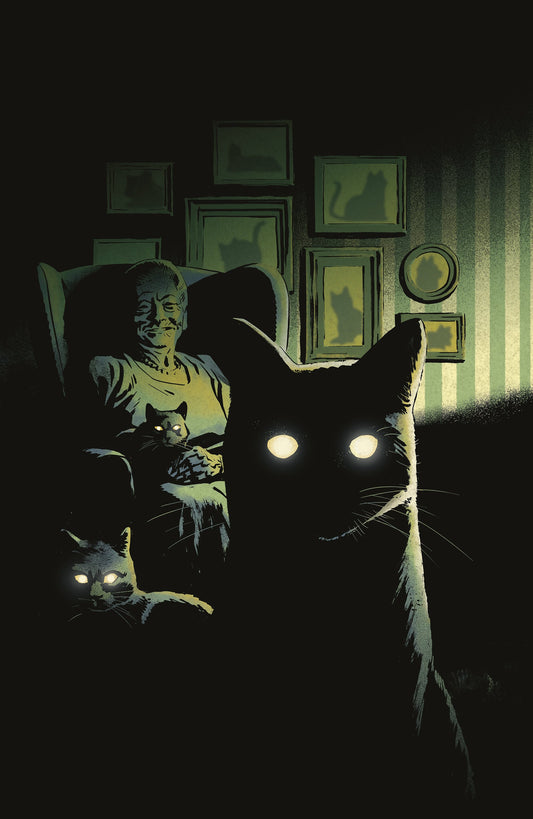 STUFF OF NIGHTMARES: THE CAT IN THE COFFIN #1 C HOMAGE VAR (DRESSED, GORHAM) (26 Aug Release)