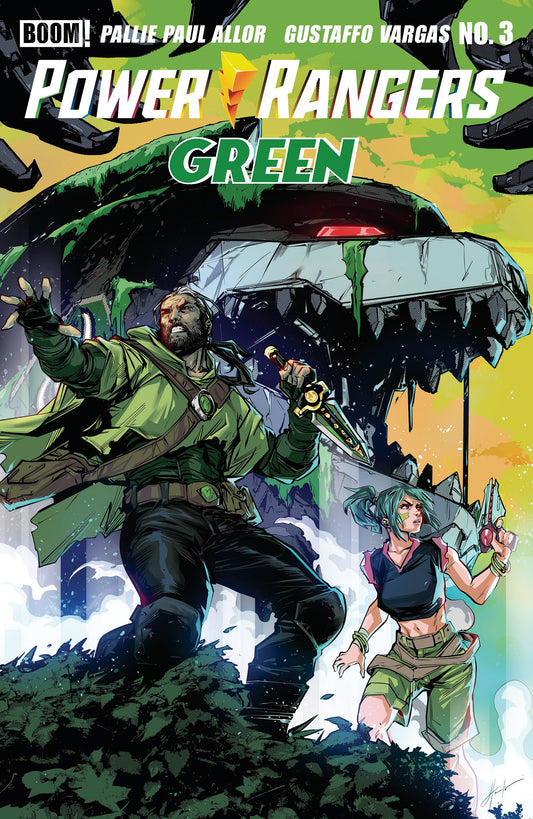 POWER RANGERS GREEN #3 I FOC REVEAL VAR (DRESSED, TBA) | BOOM ENTERTAINMENT | Comicbookeroo