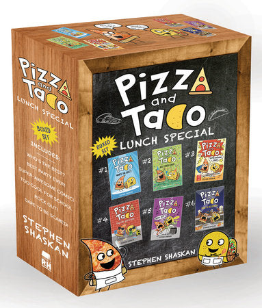 PIZZA AND TACO LUNCH SPECIAL: 6-BOOK BOXED SET HC (Backorder, Allow 4-5 Weeks)