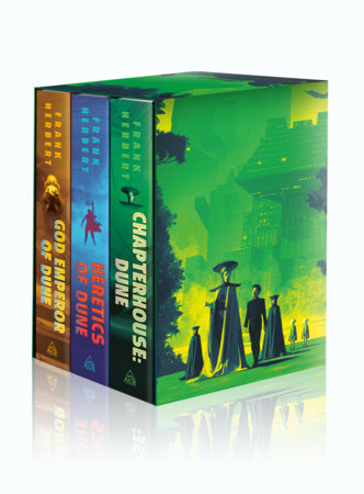 FRANK HERBERT'S DUNE SAGA BOOKS 4-6 DELUXE HARDCOVER BOXED SET HC