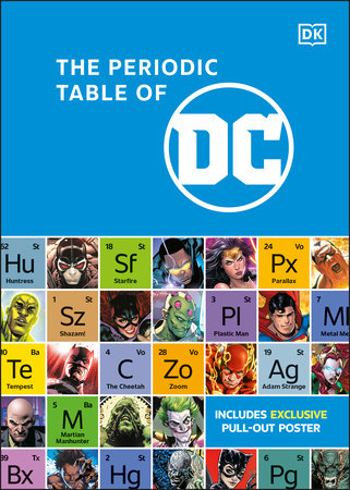 THE PERIODIC TABLE OF DC HC (Backorder, Allow 4-5 Weeks)