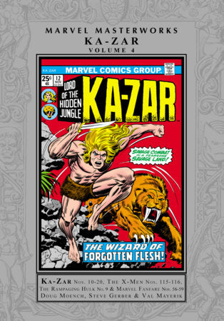 MARVEL MASTERWORKS: KA-ZAR VOL. 4 HC (Backorder, Allow 4-5 Weeks)