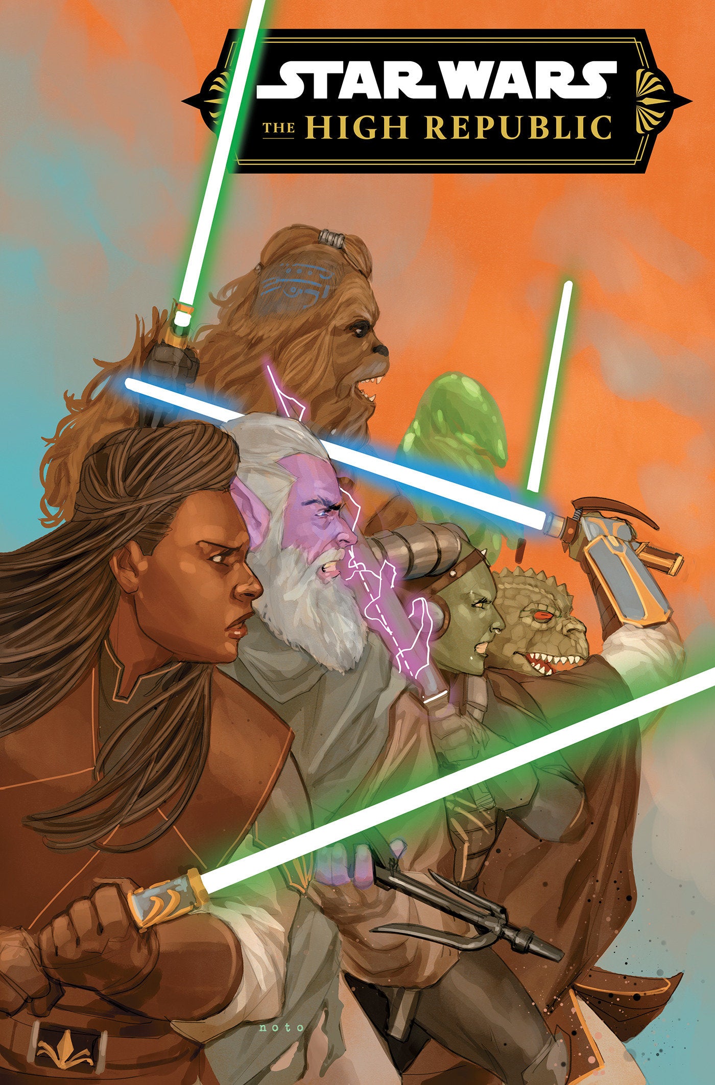 STAR WARS: THE HIGH REPUBLIC PHASE III - TRIALS OF THE JEDI OMNIBUS PHIL NOTO COVER HC (Backorder, Allow 4-5 Weeks)