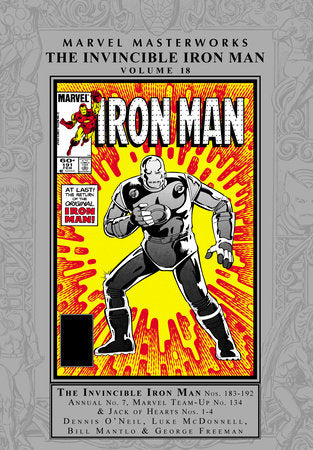 MARVEL MASTERWORKS: THE INVINCIBLE IRON MAN VOL. 18 HC (Backorder, Allow 4-5 Weeks)