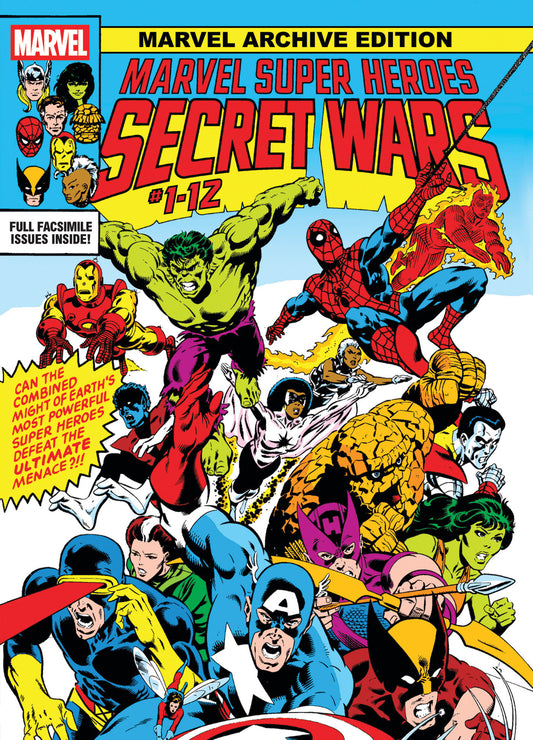 ARCHIVE ED MSH SECRET WARS GALLERY EDITION HC FIRST ISSUE (Backorder, Allow 4-5 Weeks)