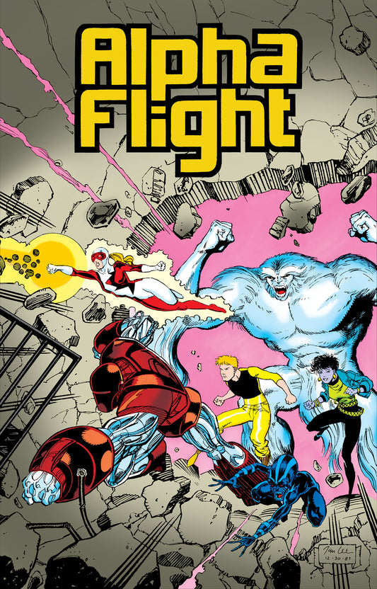 ALPHA FLIGHT BY MANTLO & LEE OMNIBUS HC JIM LEE CVR (Backorder, Allow 4-5 Weeks)