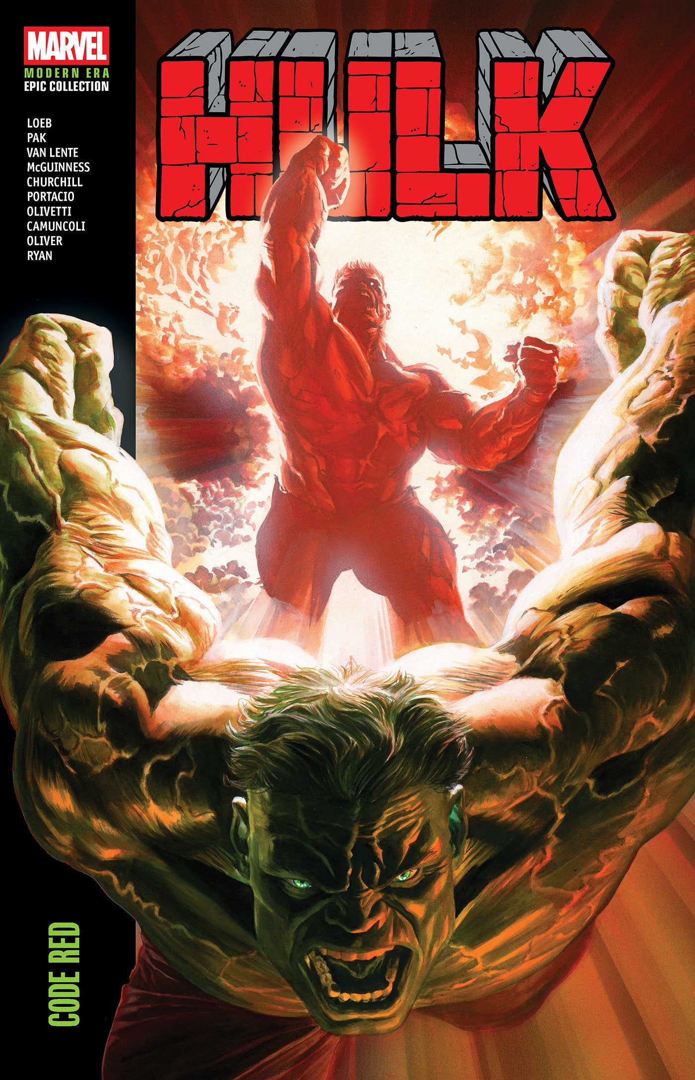 HULK MODERN ERA EPIC COLLECTION: CODE RED TP (Backorder, Allow 4-5 Weeks)
