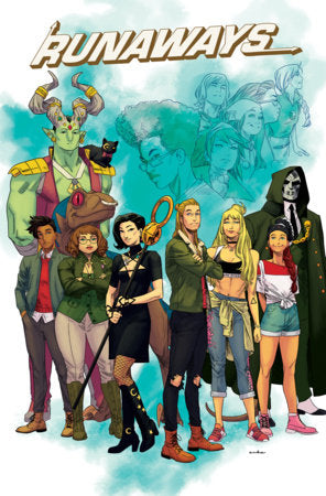 RUNAWAYS BY RAINBOW ROWELL OMNIBUS KRIS ANKA COVER HC