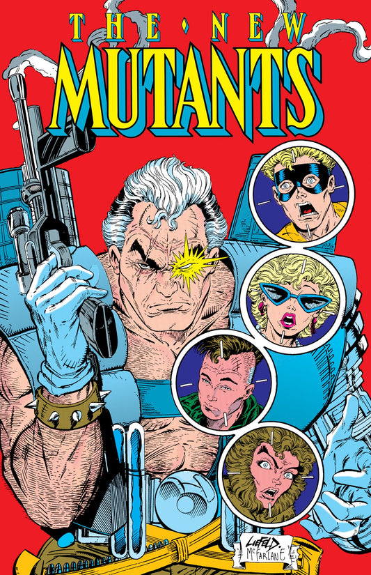 NEW MUTANTS OMNIBUS VOL. 4 ROB LIEFELD CABLE COVER HC (29 Dec Release)