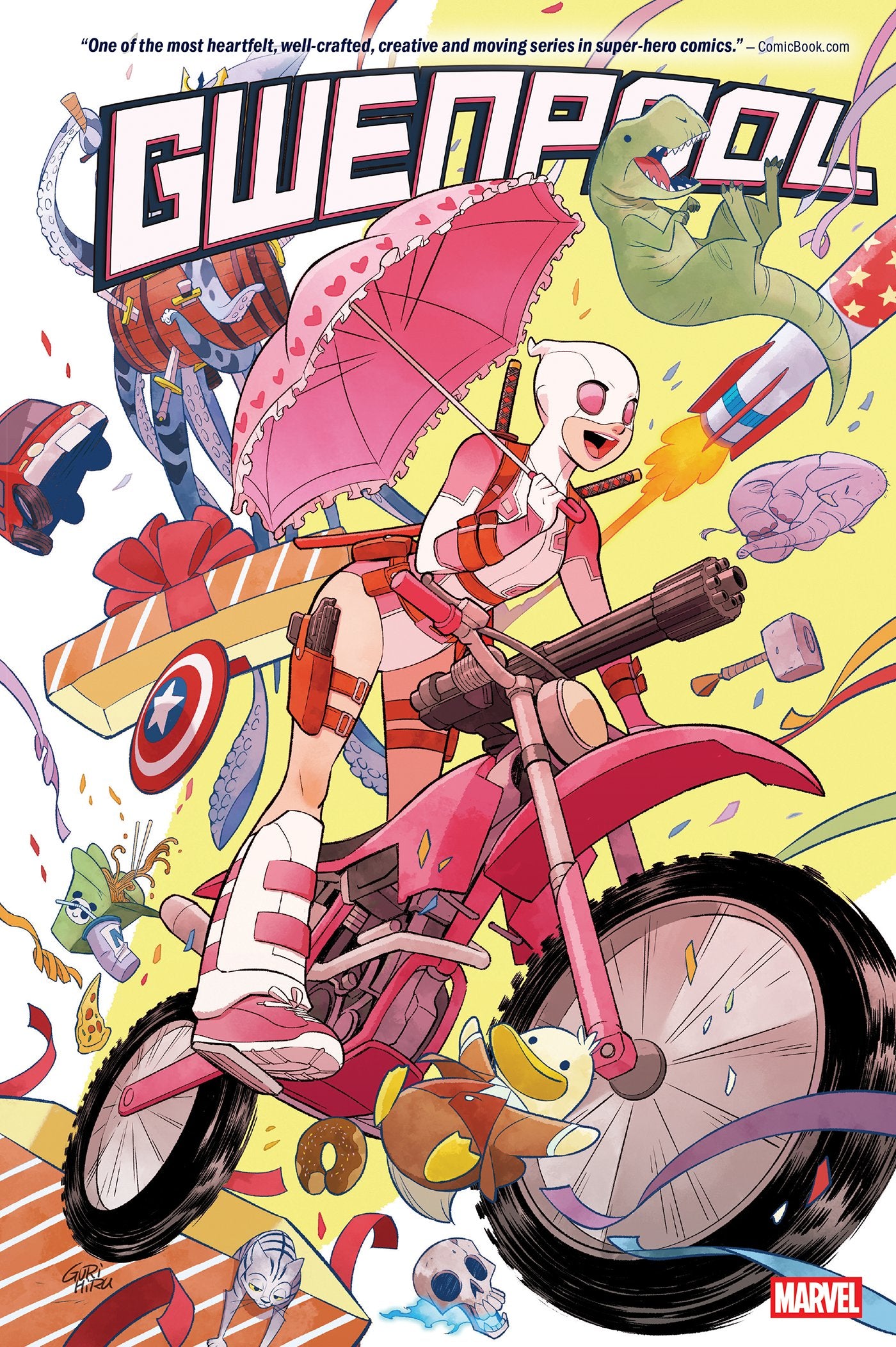 GWENPOOL OMNIBUS GURIHIRU COVER [NEW PTG] HC (05 Jan Release)