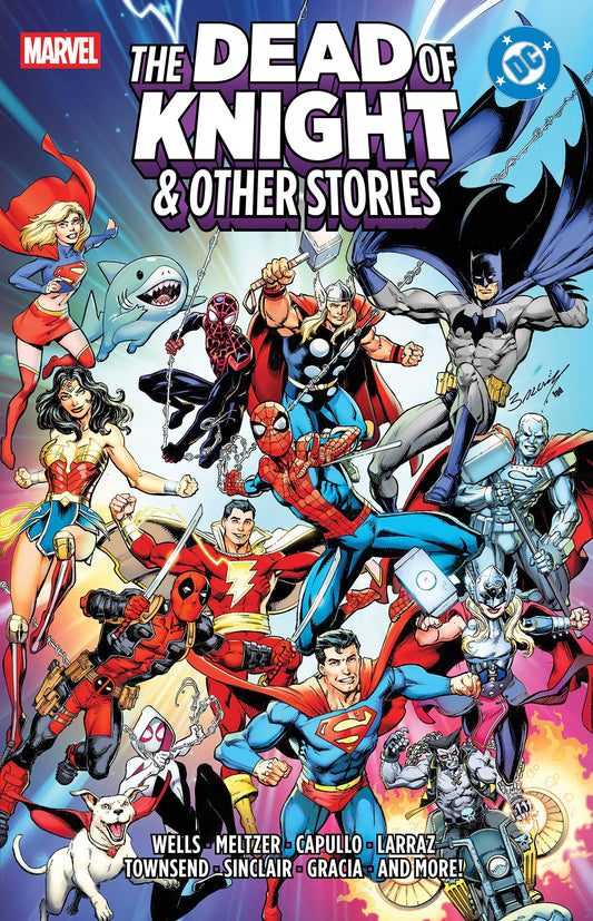MARVEL/DC: THE DEAD OF KNIGHT & OTHER STORIES HC (15 Sep Release)