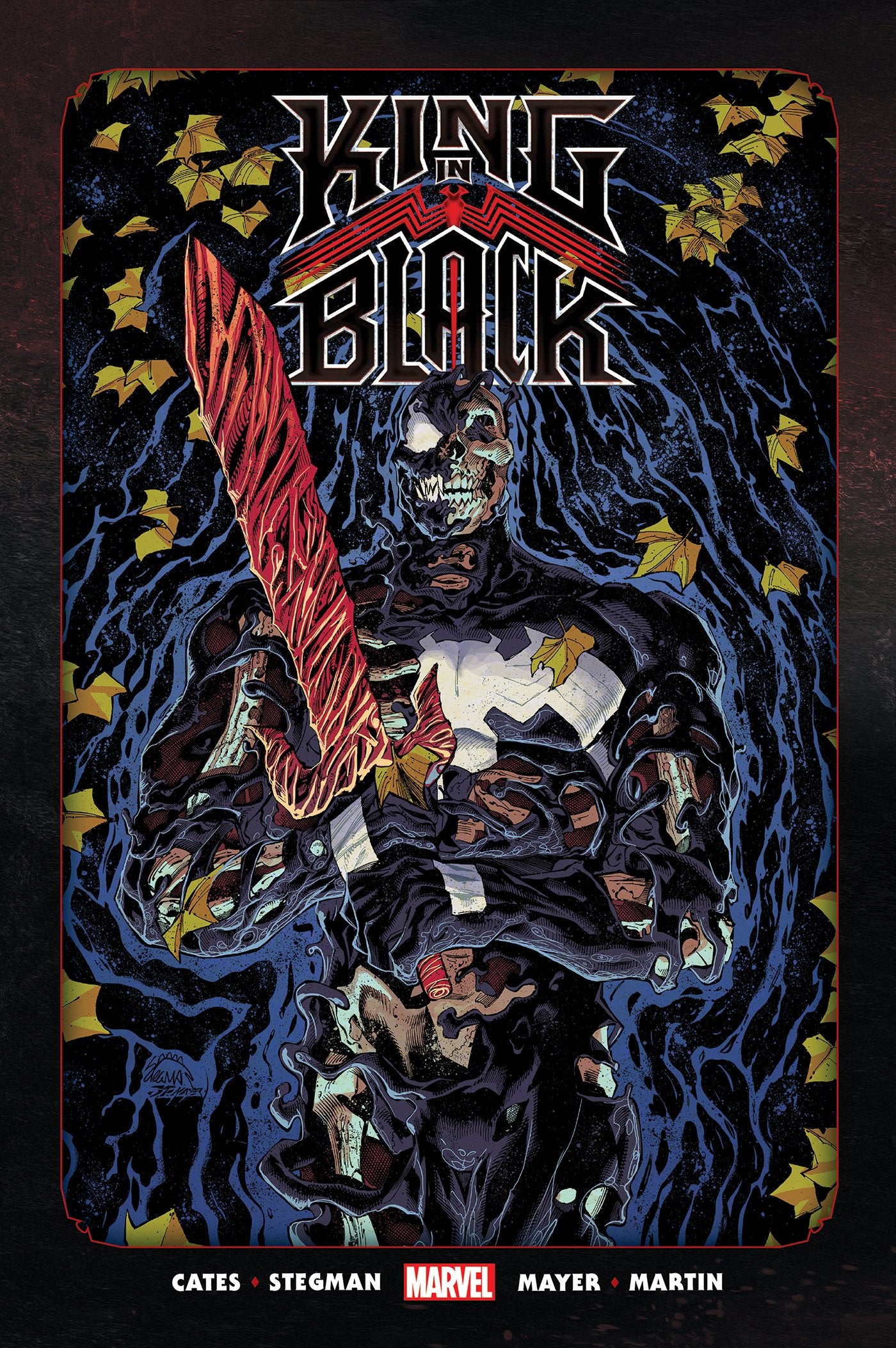 KING IN BLACK OMNIBUS RYAN STEGMAN DAWN COVER [NEW PTG, DM ONLY] HC (18 Aug Release)