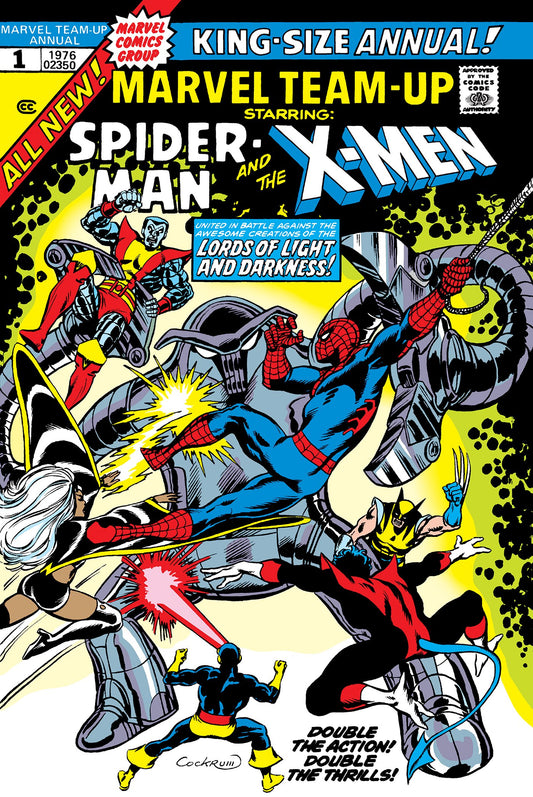 MARVEL TEAM-UP OMNIBUS VOL. 2 DAVE COCKRUM COVER [DM ONLY] HC