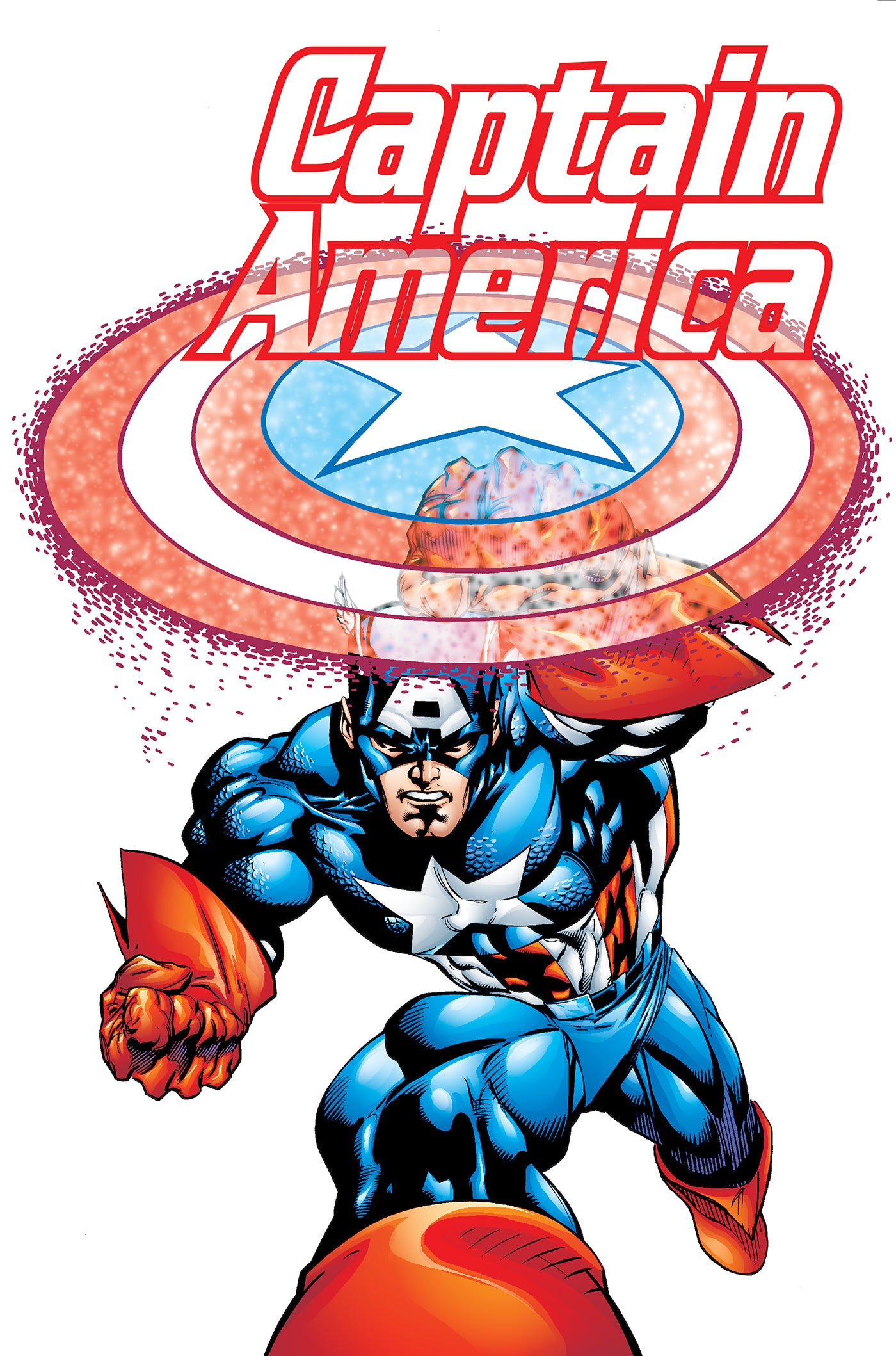 CAPTAIN AMERICA BY WAID, GARNEY & KUBERT OMNIBUS ANDY KUBERT COVER [NEW PTG, DM ONLY] HC | MARVEL | Comicbookeroo
