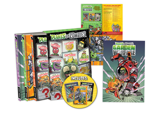 PLANTS VS. ZOMBIES: THE GARDEN WARFARE TRILOGY BOXED SET HC (Backorder, Allow 4-5 Weeks)